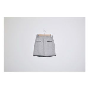 Club Monaco cashmere wool mini skirt